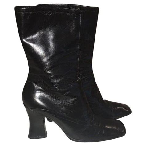 prada stiefel second hand|Prada ankle boots.